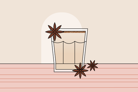 Coffee Milk Punch Cocktail