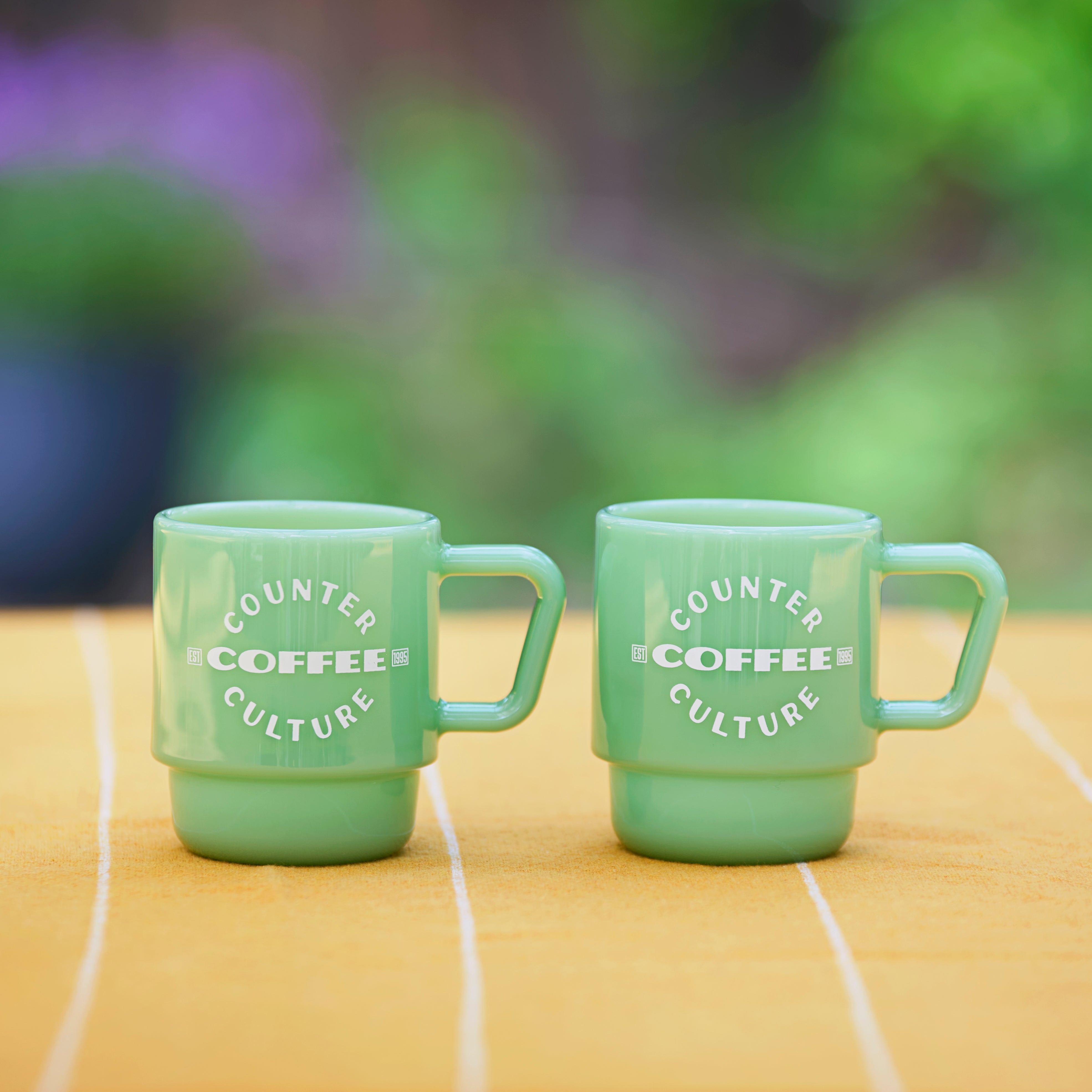 Counter Culture Coffee - Retail Milk Glass Mug - Set of 2 at Counter Culture Coffee