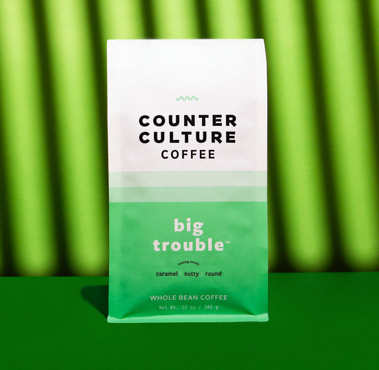 Counter Culture Big Trouble whole-bean coffee bag