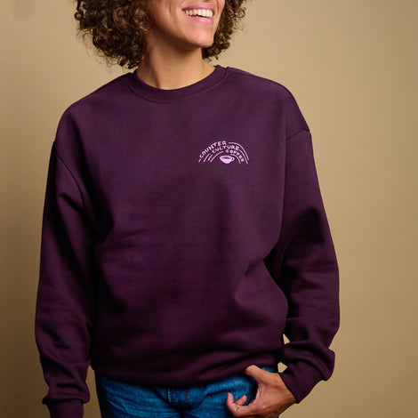 Crewneck Sweatshirt - Plum