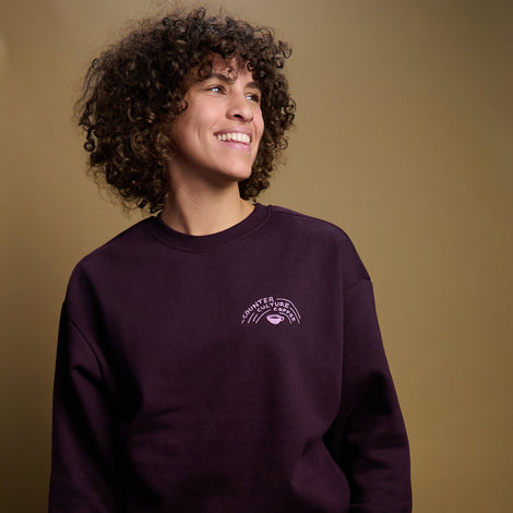 Crewneck Sweatshirt - Plum