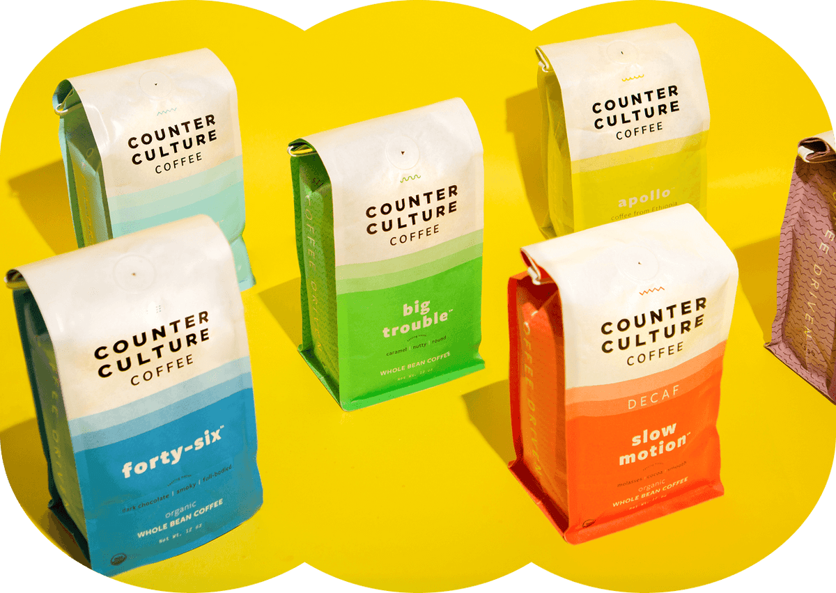 Counter Culture Coffee bags